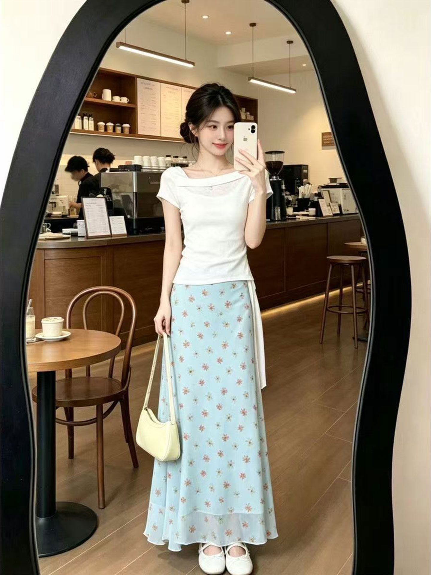 Koreaanse design A-lijn vissta - Korean Style A Line Shirt Dress recensie en prijs