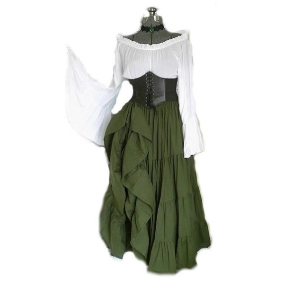 Jurk met hoge taille en lange  - Dresses recensie en prijs