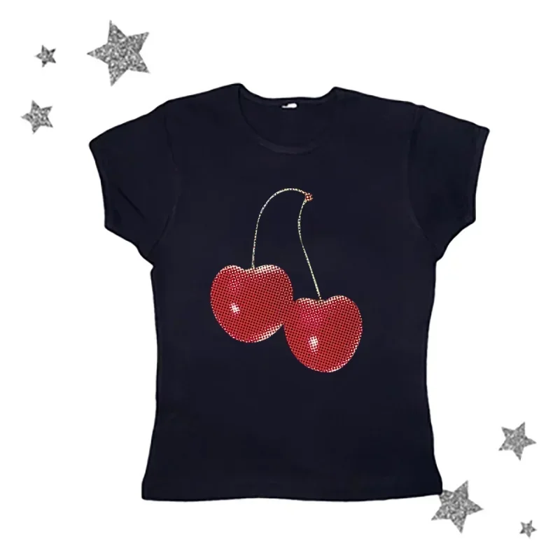 Esthetische zomer baby tee str - Y2K Graphic Baby Tee Crop recensie en prijs